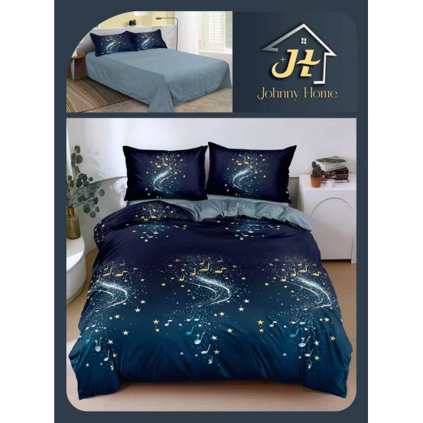 Lenjerie de Pat dublu, Bumbac Satinat Superior,4 Piese Cearceaf de pat 240 x 250 cm, A50-78 Lenjerie de Pat dublu, Bumbac Satinat Superior,4 Piese Cearceaf de pat 240 x 250 cm, A50-78