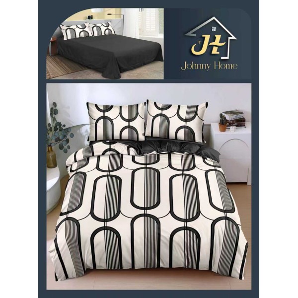 Lenjerie de Pat dublu, Bumbac Satinat Superior,4 Piese Cearceaf de pat 240 x 250 cm, A50-82 Lenjerie de Pat dublu, Bumbac Satinat Superior,4 Piese Cearceaf de pat 240 x 250 cm, A50-82