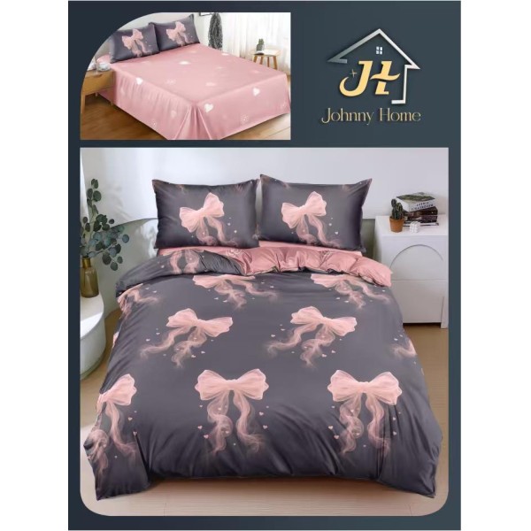 Lenjerie de Pat dublu, Bumbac Satinat Superior,4 Piese Cearceaf de pat 240 x 250 cm, A50-97 Lenjerie de Pat dublu, Bumbac Satinat Superior,4 Piese Cearceaf de pat 240 x 250 cm, A50-97