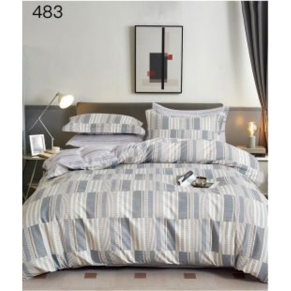 Lenjerie de pat dublu Bumbac FINET, pentru 2 persoane, 6 piese, Cearceaf de pat 230 x 250cm, CF47 Lenjerie de pat dublu Bumbac FINET, pentru 2 persoane, 6 piese, Cearceaf de pat 230 x 250cm, CF47
