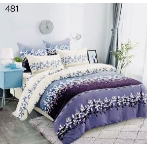 Lenjerie de pat dublu Bumbac FINET, pentru 2 persoane, 6 piese, Cearceaf de pat 230 x 250cm, CF48 Lenjerie de pat dublu Bumbac FINET, pentru 2 persoane, 6 piese, Cearceaf de pat 230 x 250cm, CF48