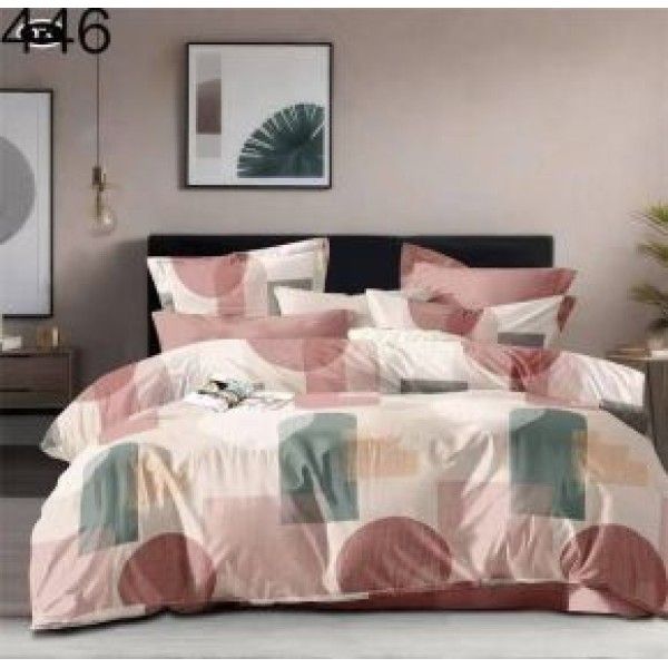 Lenjerie de pat dublu Bumbac FINET, pentru 2 persoane, 6 piese, Cearceaf de pat 230 x 250cm, CF64 Lenjerie de pat dublu Bumbac FINET, pentru 2 persoane, 6 piese, Cearceaf de pat 230 x 250cm, CF64