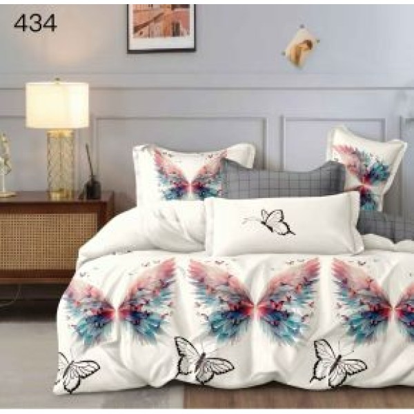Lenjerie de pat dublu Bumbac FINET, pentru 2 persoane, 6 piese, Cearceaf de pat 230 x 250cm, CF73 Lenjerie de pat dublu Bumbac FINET, pentru 2 persoane, 6 piese, Cearceaf de pat 230 x 250cm, CF73