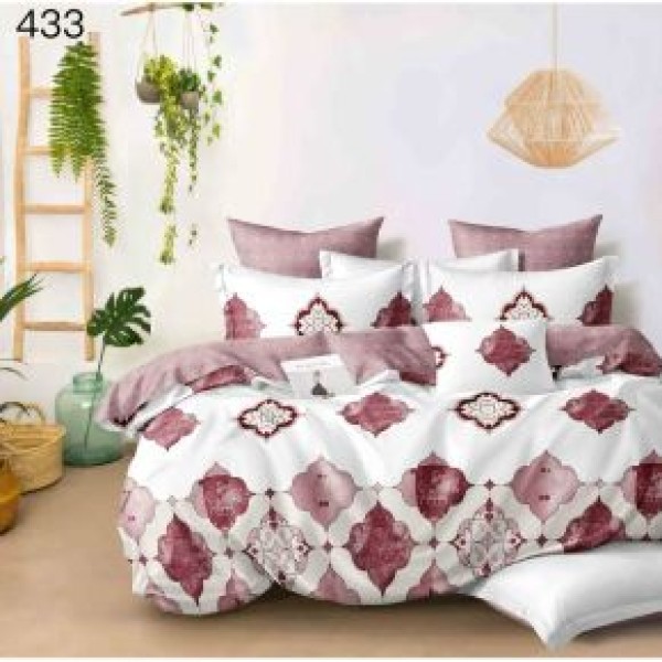 Lenjerie de pat dublu Bumbac FINET, pentru 2 persoane, 6 piese, Cearceaf de pat 230 x 250cm, CF74 Lenjerie de pat dublu Bumbac FINET, pentru 2 persoane, 6 piese, Cearceaf de pat 230 x 250cm, CF74