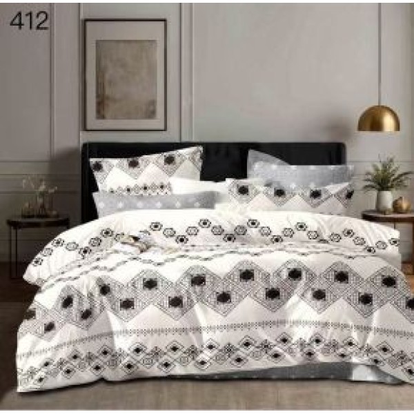 Lenjerie de pat dublu Bumbac FINET, pentru 2 persoane, 6 piese, Cearceaf de pat 230 x 250cm, CF81 Lenjerie de pat dublu Bumbac FINET, pentru 2 persoane, 6 piese, Cearceaf de pat 230 x 250cm, CF81