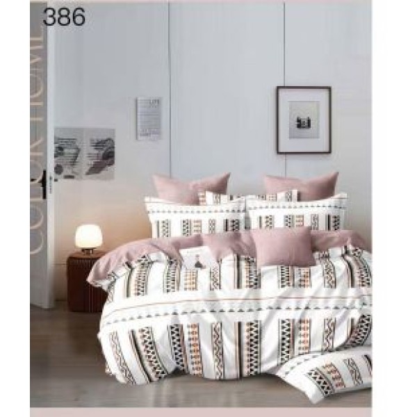Lenjerie de pat dublu Bumbac FINET, pentru 2 persoane, 6 piese, Cearceaf de pat 230 x 250cm, CF94 Lenjerie de pat dublu Bumbac FINET, pentru 2 persoane, 6 piese, Cearceaf de pat 230 x 250cm, CF94
