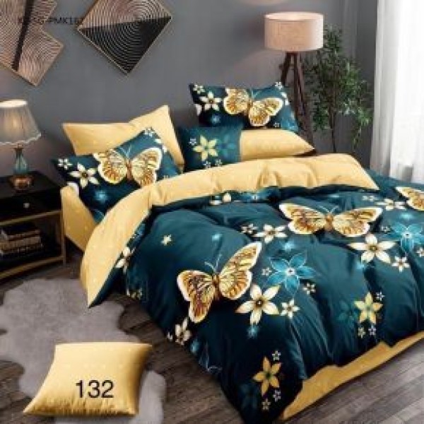 Lenjerie de pat dublu Bumbac FINET, pentru 2 persoane, 6 piese, Cearceaf de pat 230 x 250cm, CF106 Lenjerie de pat dublu Bumbac FINET, pentru 2 persoane, 6 piese, Cearceaf de pat 230 x 250cm, CF106