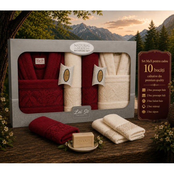 Set cadou premium pentru baie – 10 piese SET10P1