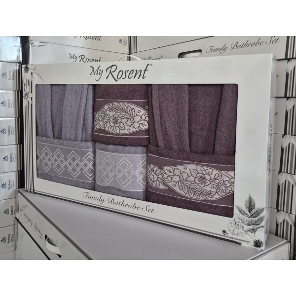 Set halate baie 6 piese – Eleganță și confort premium pentru întreaga familie SH6 Set halate baie 6 piese – Eleganță și confort premium pentru întreaga familie SH6