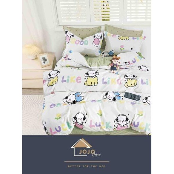 Set Lenjerie Eleganta Finet Din 4 Piese ,Pat 1 Persoana, Cearceaf de pat 155 x 230cm, JK-020 Set Lenjerie Eleganta Finet Din 4 Piese ,Pat 1 Persoana, Cearceaf de pat 155 x 230cm, JK-020