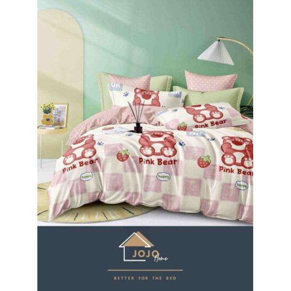 Set Lenjerie Eleganta Finet Din 4 Piese ,Pat 1 Persoana, Cearceaf de pat 155 x 230cm, JK-021 Set Lenjerie Eleganta Finet Din 4 Piese ,Pat 1 Persoana, Cearceaf de pat 155 x 230cm, JK-021