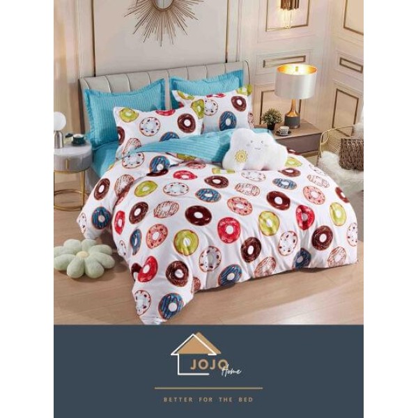 Set Lenjerie Eleganta Finet Din 4 Piese ,Pat 1 Persoana, Cearceaf de pat 155 x 230cm, JK-027 Set Lenjerie Eleganta Finet Din 4 Piese ,Pat 1 Persoana, Cearceaf de pat 155 x 230cm, JK-027