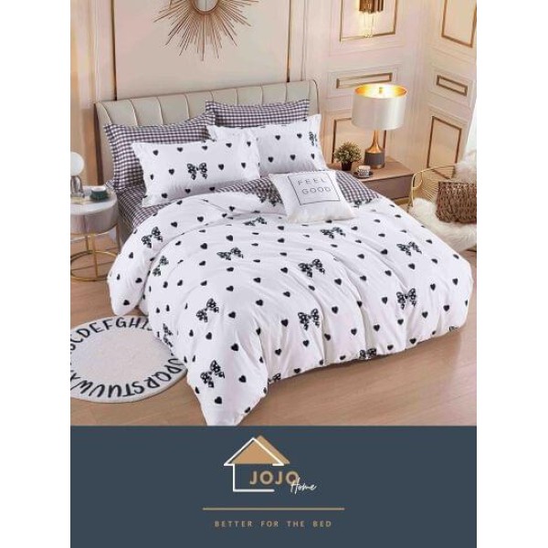 Set Lenjerie Eleganta Finet Din 4 Piese ,Pat 1 Persoana, Cearceaf de pat 155 x 230cm, JK-029 Set Lenjerie Eleganta Finet Din 4 Piese ,Pat 1 Persoana, Cearceaf de pat 155 x 230cm, JK-029