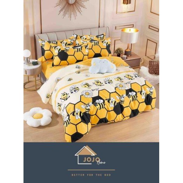 Set Lenjerie Eleganta Finet Din 4 Piese ,Pat 1 Persoana, Cearceaf de pat 155 x 230cm, JK-039 Set Lenjerie Eleganta Finet Din 4 Piese ,Pat 1 Persoana, Cearceaf de pat 155 x 230cm, JK-039