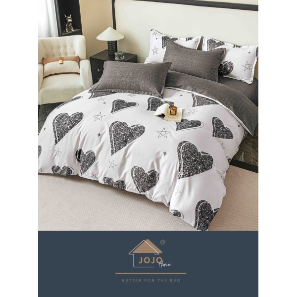 Set Lenjerie Eleganta Finet Din 4 Piese ,Pat 1 Persoana, Cearceaf de pat 155 x 230cm, JK-051 Set Lenjerie Eleganta Finet Din 4 Piese ,Pat 1 Persoana, Cearceaf de pat 155 x 230cm, JK-051