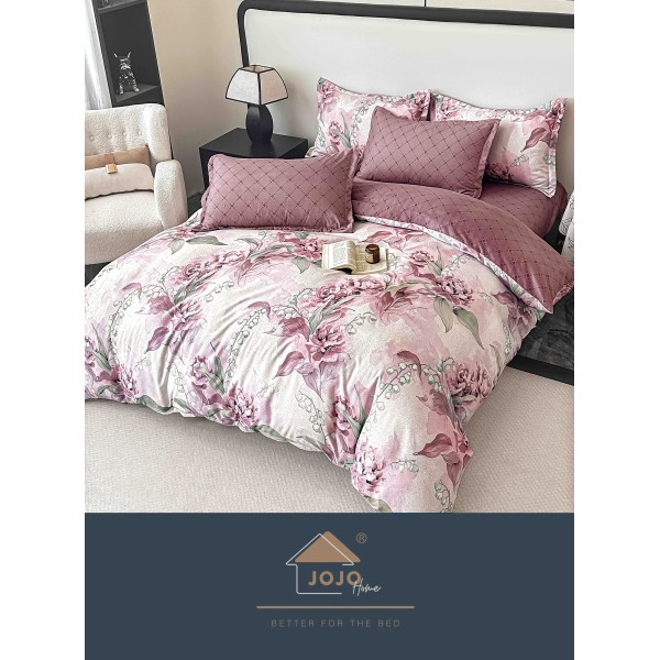Set Lenjerie Eleganta Finet Din 4 Piese ,Pat 1 Persoana, Cearceaf de pat 155 x 230cm, JK-053 Set Lenjerie Eleganta Finet Din 4 Piese ,Pat 1 Persoana, Cearceaf de pat 155 x 230cm, JK-053
