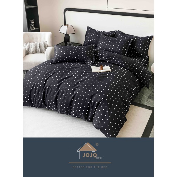 Set Lenjerie Eleganta pentru pat dublu din Bumbac Finet compusa din 6 piese, Cearceaf de pat 230x250cm, J-135 Set Lenjerie Eleganta pentru pat dublu din Bumbac Finet compusa din 6 piese, Cearceaf de pat 230x250cm, J-135