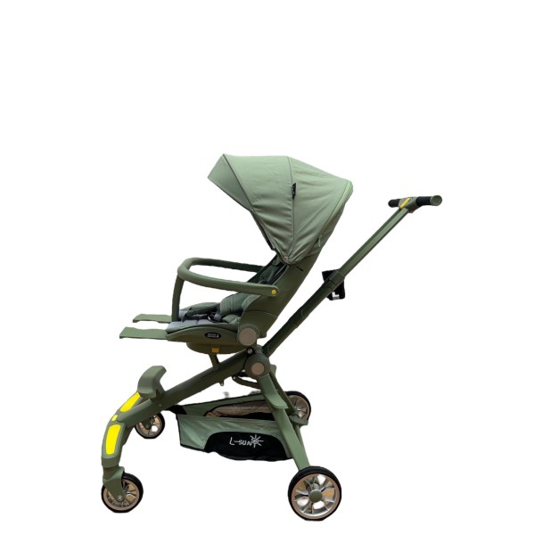 Cărucior muzical , compatibil avion, verde, l-sun c2-3 Cărucior muzical , compatibil avion, verde, l-sun c2-3