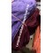 Huse/Topper pentru saltea cu elastic 180x200,vișiniu