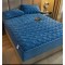 Huse/Topper pentru saltea cu elastic 180x200,albastru
