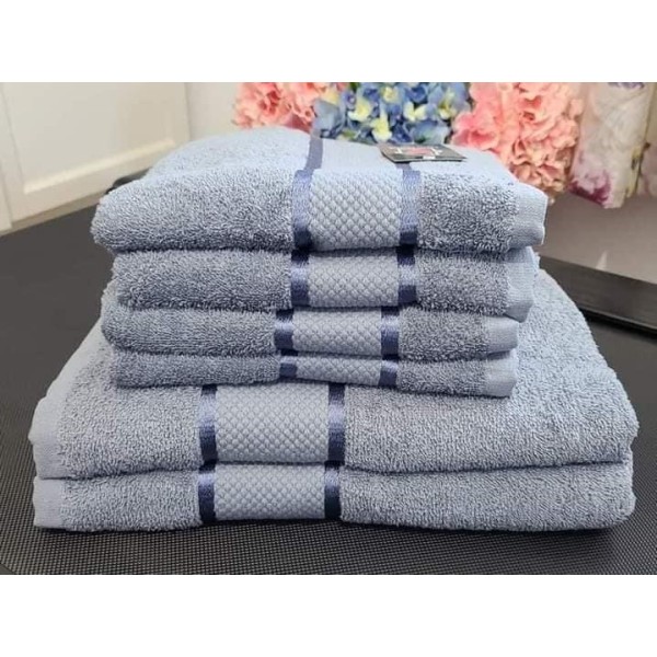 Set mix 6 bucati prosoape 100% bumbac