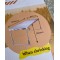 Masuta pliabila picnic din aluminiu 60 x 120 cm + 4 scaune pliabile ALB