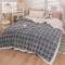 Patura cu blanita de iepure si catifea 200×230 cm PCBI5-GRI