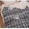 Patura cu blanita de iepure si catifea 200×230 cm PCBI5-GRI