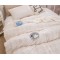 Patura cu blanita de iepure si catifea 200×230 cm PCBI6-ALB UNT