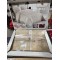 Cuvertura de lux cu broderie eleganta, 6 piese, pat 2 persoane, crem, CL6PL1 Cuvertura de lux cu broderie eleganta, 6 piese, pat 2 persoane, crem, CL6PL1