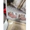 Cuvertura de lux cu broderie eleganta, 6 piese, pat 2 persoane, CAPPUCINO, CL6PL5