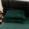 Lenjerie pat dublu, ExtraPufoasa, din Blanita artificiala de Iepure, 6 piese, Jojo Home LCBI02, VERDE SMARALD Lenjerie pat dublu, ExtraPufoasa, din Blanita artificiala de Iepure, 6 piese, Jojo Home LCBI02, VERDE SMARALD