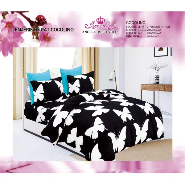 Lenjerie Pufoasa Cocolino 4 piese LCR8