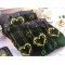 Set Lenjerie de Pat din Finet, 6 Piese, Pat 2 Persoane, YO-17