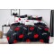 Set Lenjerie de Pat din Finet, 6 Piese, Pat 2 Persoane, YO-28