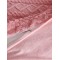 Lenjerie pentru pat dublu pufoasa CoCoLiNo, tip tricotaj, 4 piese, ROZ