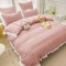 Lenjerie Bumbac Creponat, 6 Piese, Pat 2 Persoane CRJ3 Lenjerie Bumbac Creponat, 6 Piese, Pat 2 Persoane CRJ3