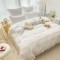 Lenjerie Bumbac Creponat, 6 Piese, Pat 2 Persoane CRJ4 Lenjerie Bumbac Creponat, 6 Piese, Pat 2 Persoane CRJ4