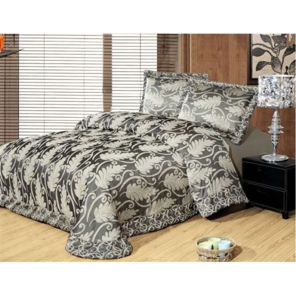 Cuvertura SATIN Lux, Pat Dublu, 3 Piese, Cod CS8819-12 Cuvertura SATIN Lux, Pat Dublu, 3 Piese, Cod CS8819-12