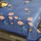 Cuvertura de pat din Catifea COD: FLO01 Cuvertura de pat din Catifea COD: FLO01