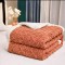 Patura CoCoLiNo tip Tricotaj cu blanita, 200x230cm, Jojo Home, Somon Patura CoCoLiNo tip Tricotaj cu blanita, 200x230cm, Jojo Home, Somon