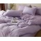 Lenjerie pat dublu, JACQUARD FINETAT, 6 piese, Jojo Home, Lila