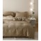 Lenjerie pat dublu, JACQUARD FINETAT, 6 piese, Jojo Home, Bej