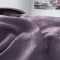 Lenjerie pat dublu, JACQUARD FINETAT, 6 piese, Jojo Home, Mov