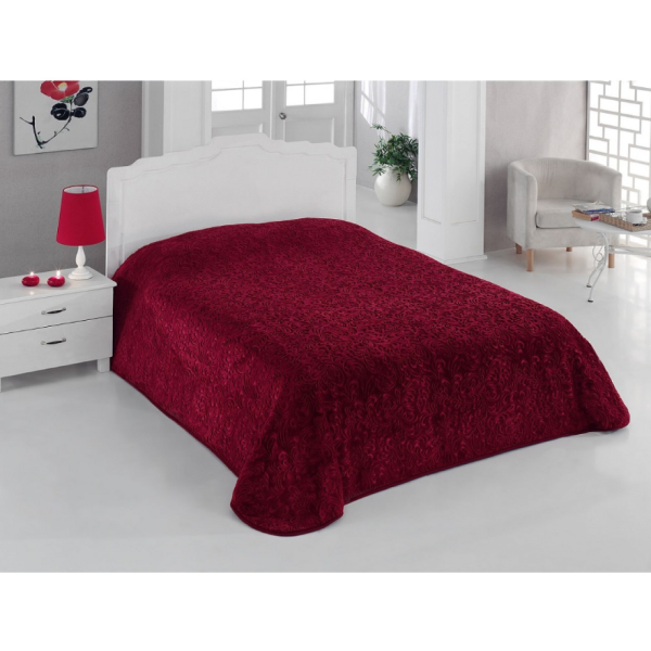 Patura Sarar battaniye , culoare BORDO Patura Sarar battaniye , culoare BORDO