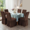 Set 6 huse ( creponate ) scaune cu volanase MARO