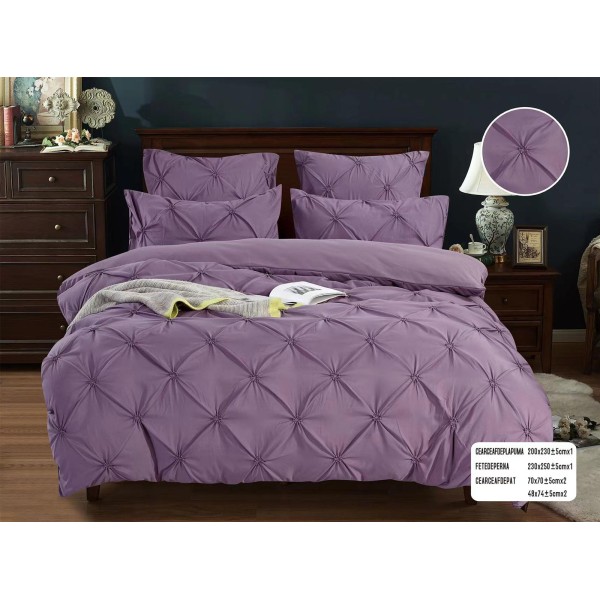 Lenjerie Pat Simpla, Bumbac Finet Premium, UNI, J29 Lenjerie Pat Simpla, Bumbac Finet Premium, UNI, J29