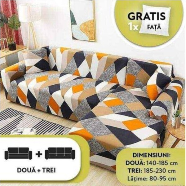 Husa Elastica pentru Canapea-HE 14 Husa Elastica pentru Canapea-HE 14