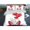 Lenjerie pat dublu, Bumbac Finet Superior, 6 Piese, Bumbac Finet, 3D, YO3D-27 Lenjerie pat dublu, Bumbac Finet Superior, 6 Piese, Bumbac Finet, 3D, YO3D-27